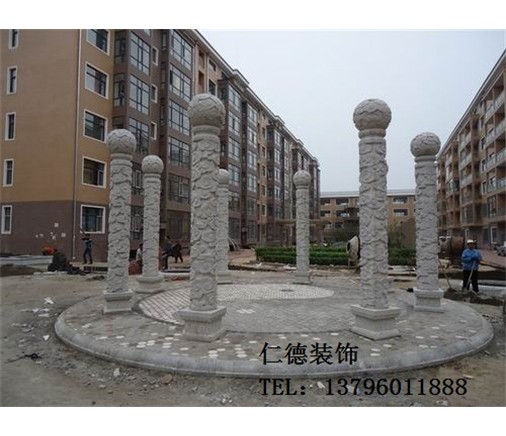 黑龙江雕刻 圆柱