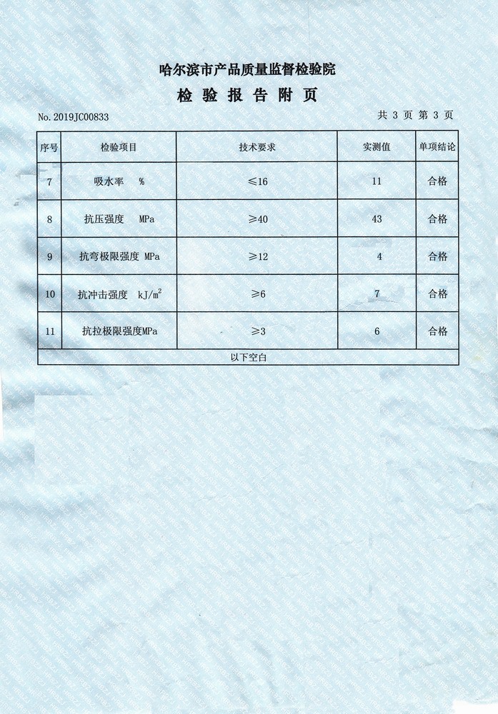 吉林检测报告